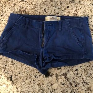 Hollister navy khaki shorts